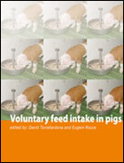 Voluntary feed intake in pigs