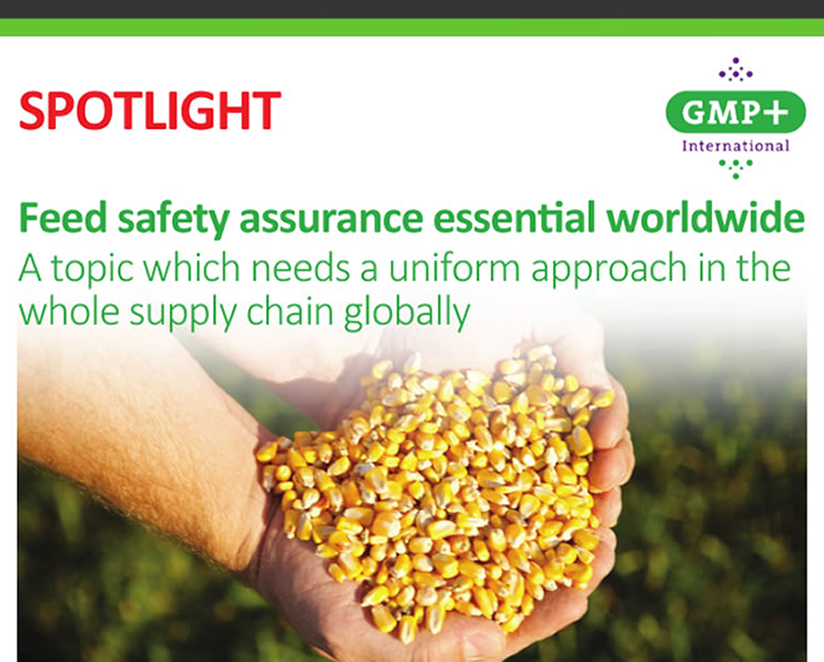 eFeedLink - Feed safety assurance essential worldwide A topic which ...